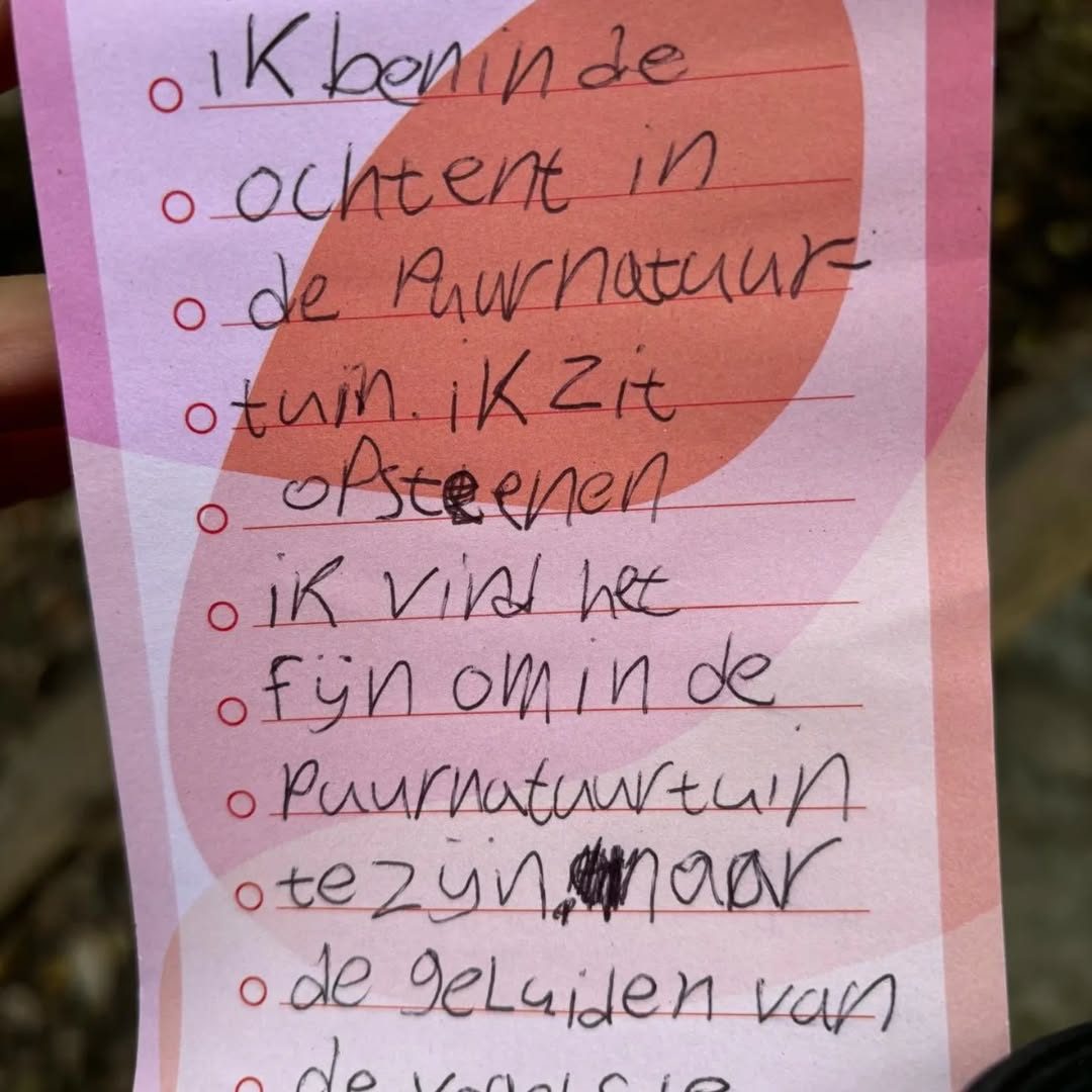Brief aan de PuurNatuurTuin